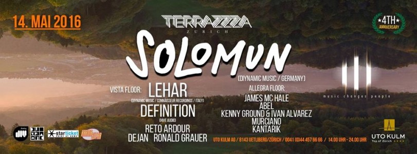 TERAZZZA Summer Opening with Solomun & Lehar @ Zürich, Switzerland